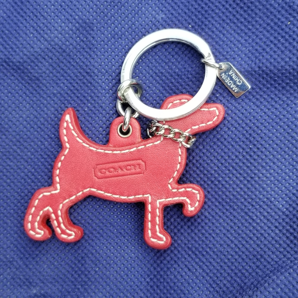 NEW Coach Pointer/Beagle Key Fob - Picture 2 of 2